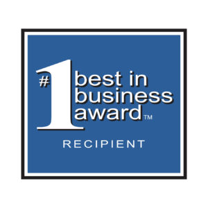 Best in Business Award - Best Garage Door Company Award Recipient in all of North Alabama. Only one nominated in the area.